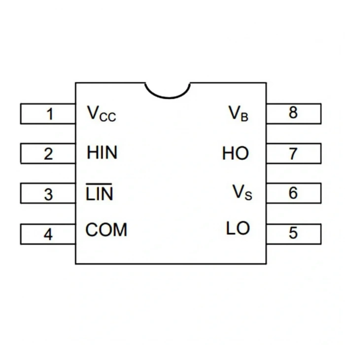 IR2103PBF Mosfet Sürücü Entegresi Dip-8