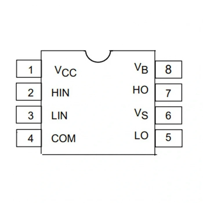 IR2106 Smd Mosfet Sürücü Entegresi Soic-8