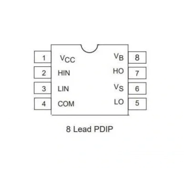 IR2106PBF DIP-8 Mosfet Sürücü Entegresi