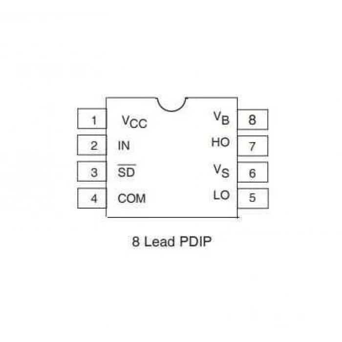 IR2109 DIP-8 Mosfet Sürücü Entegresi
