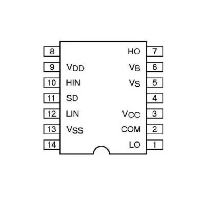 IR2110 DIP-14 Mosfet Sürücü Entegresi
