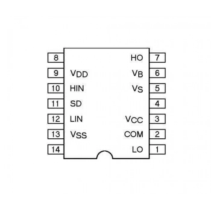 IR2112 DIP-14 Mosfet Sürücü Entegresi