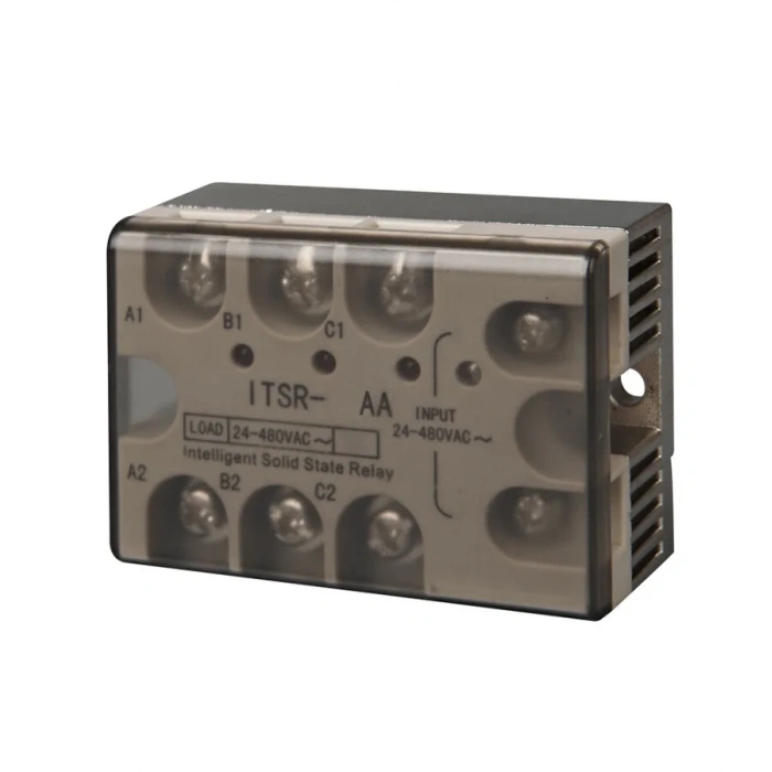 ITSR-60AA 3-Faz Akıllı Solid State Röle 60A - 85-250VAC Giriş 24-600VAC Çıkış
