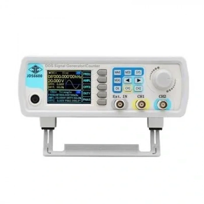 JDS6600 60MHz DDS Çift Kanal Sinyal Jeneratörü