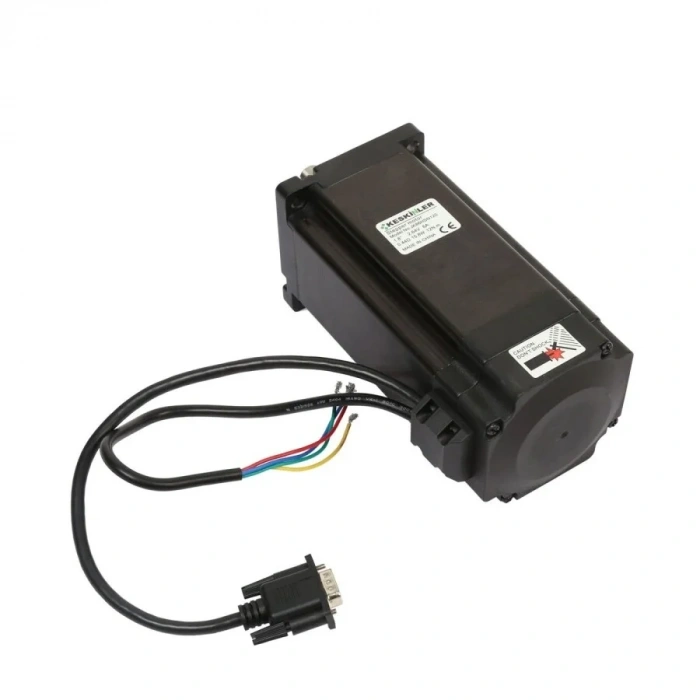 JK86HSN120 NEMA34 Encoderli Step Motor - Soketli