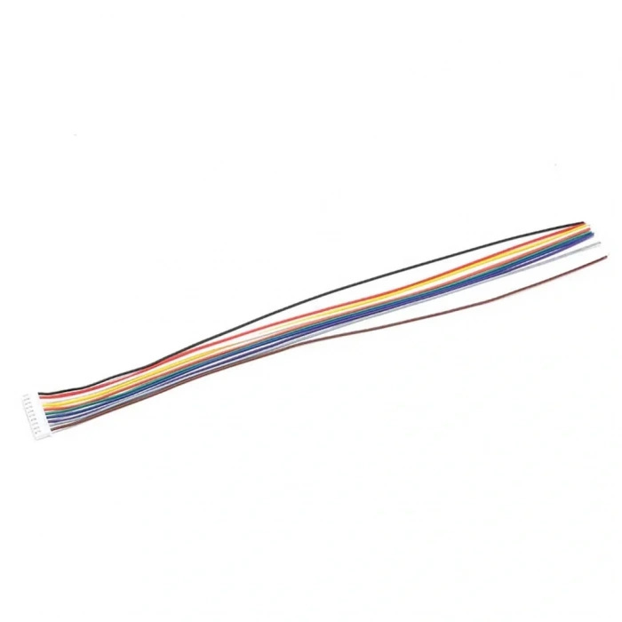 JST-XH 2.54mm 10 Pin 26AWG 20cm Tek Damarlı Dişi Bağlantı Kablosu