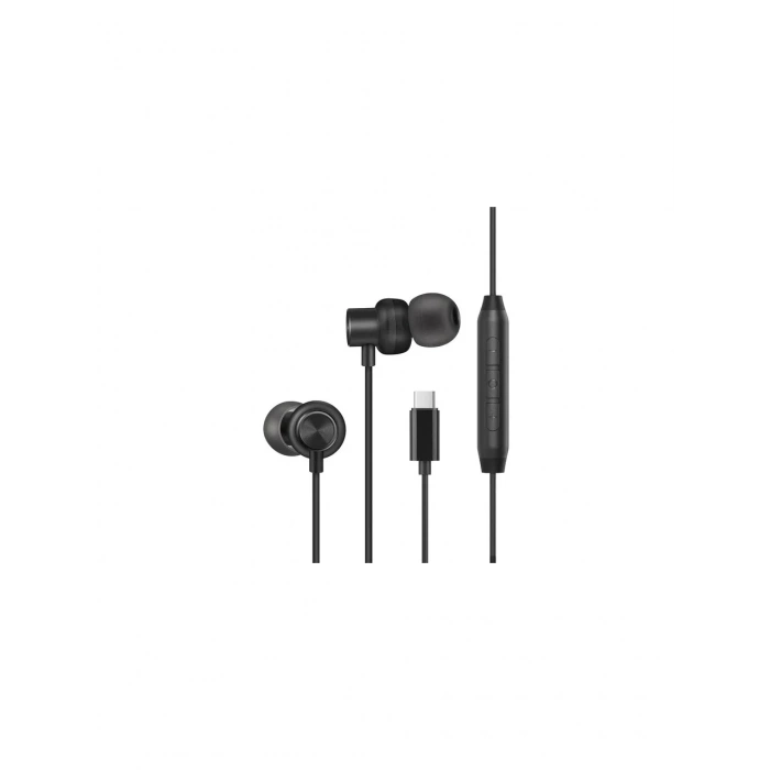 K1-72 USB-C Girişli Mikrofonlu Kumandalı 1.2mt Kulaklık