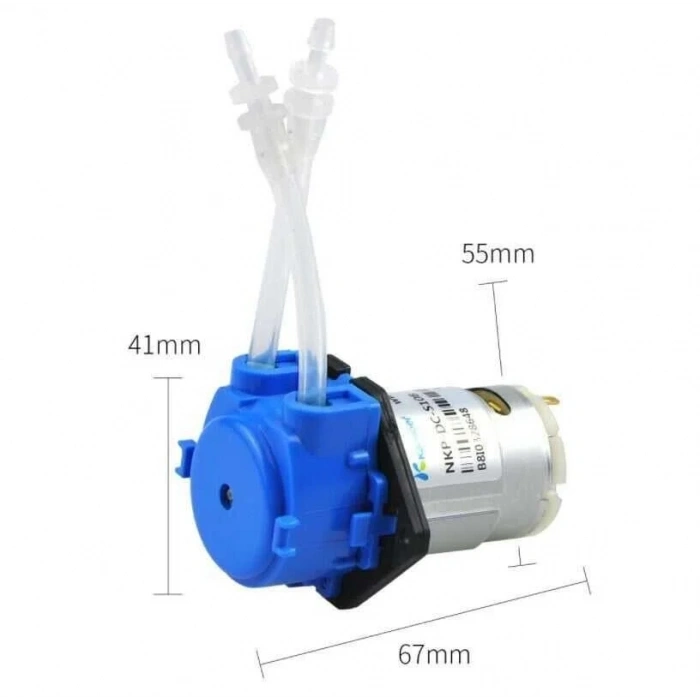 Kamoer 12V Peristaltik Sıvı Pompası - NKP-DC-B08G Mavi