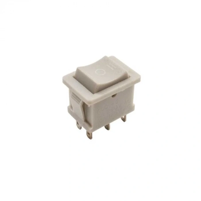 KCD1-5 ON-OFF-ON Anahtar 6-Pin - Gri
