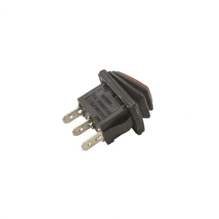 KCD1 Su Geçirmez Işıklı ON-OFF Anahtar 3 Pin