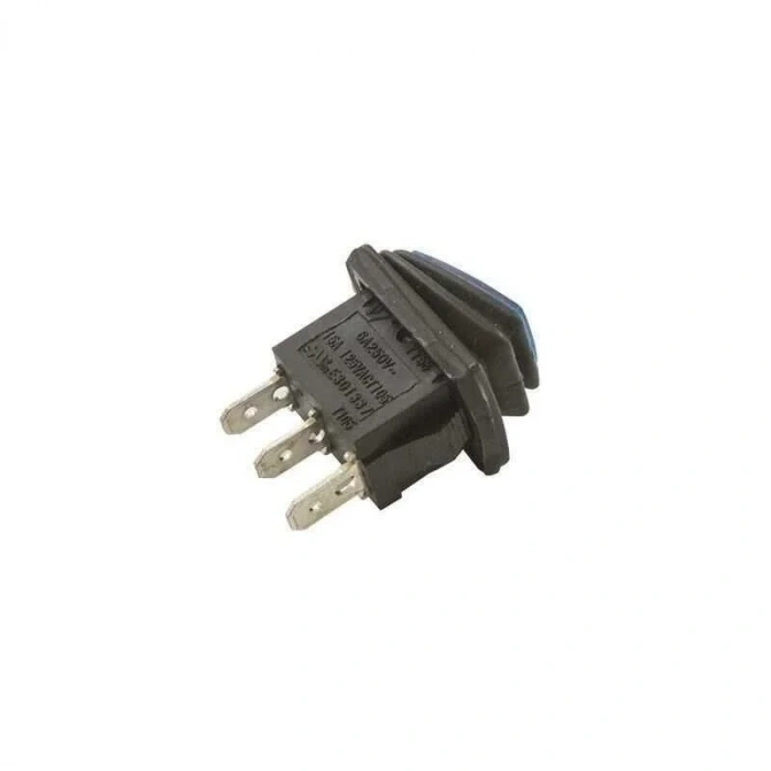 KCD1 Su Geçirmez Mavi Işıklı ON-OFF Anahtar 3 Pin