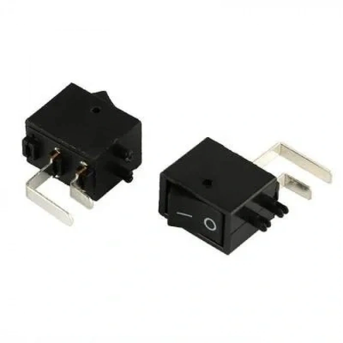 KCD11 Mini On-Off Anahtar PCB Tip - Siyah