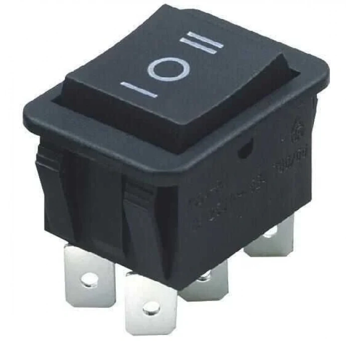 KCD4 ON-OFF-ON Anahtar 6-Pin