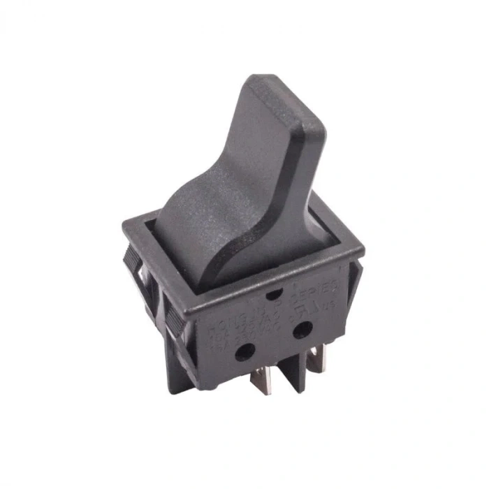 KCD4 R210 Işıksız Yaylı ON-OFF Anahtar - 4 Pin