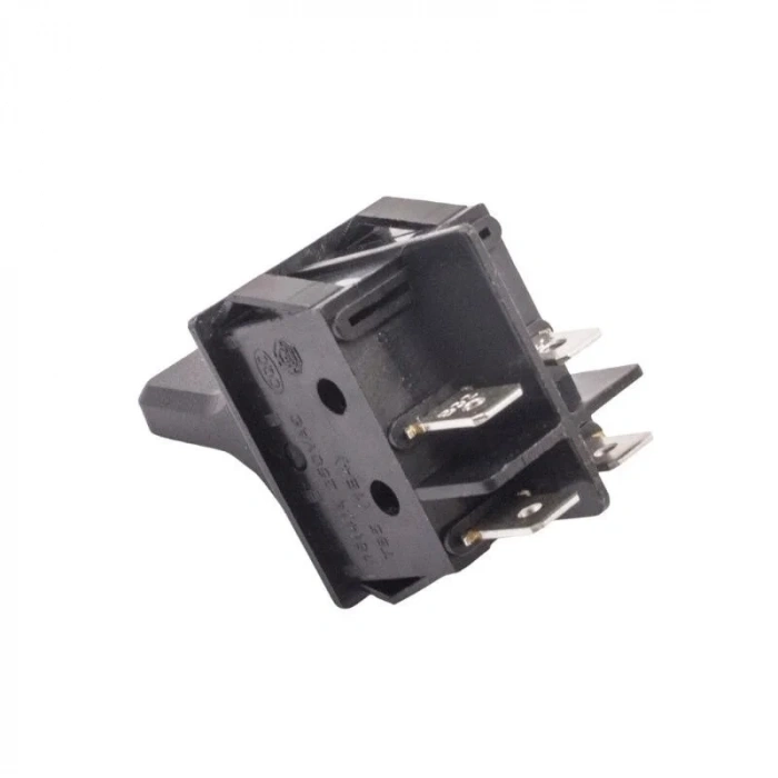 KCD4 R210 Işıksız Yaylı ON-OFF Anahtar - 4 Pin