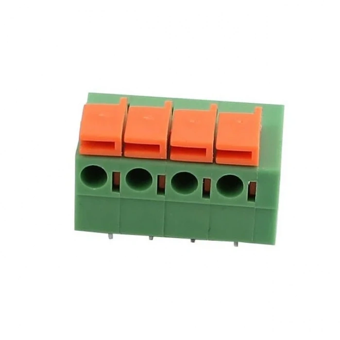 KF142R-5,08 5,08mm 4 Pin Yaylı Klemens