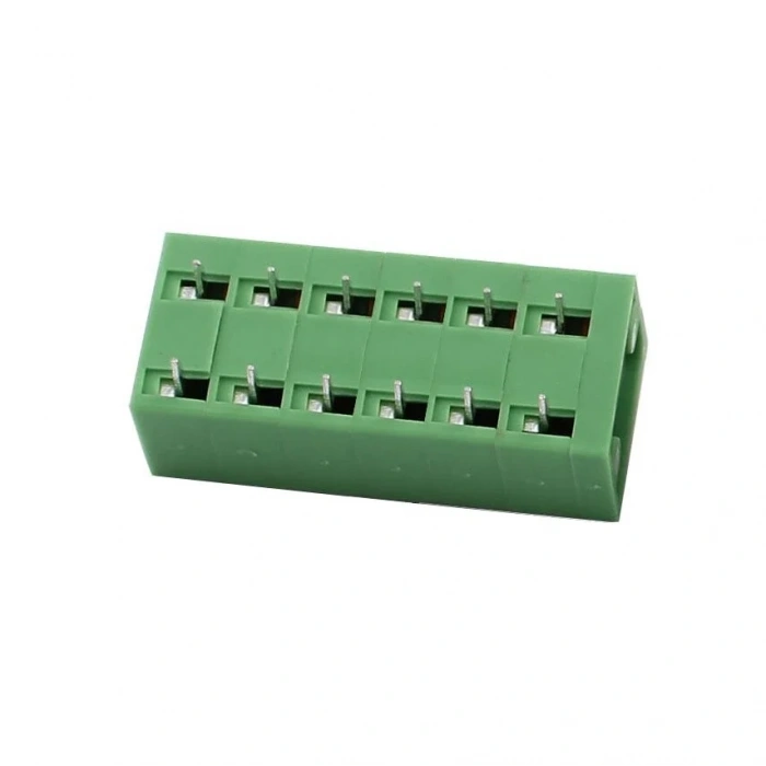 KF142R-5,08 5,08mm 6 Pin Yaylı Klemens