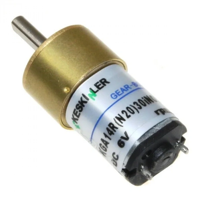 KGA-14 6V 650Rpm Redüktörlü Dc Motor