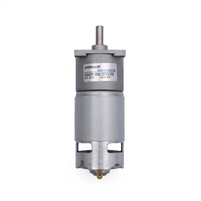 KGA-42FM 24V 60rpm Redüktörlü Dc Motor
