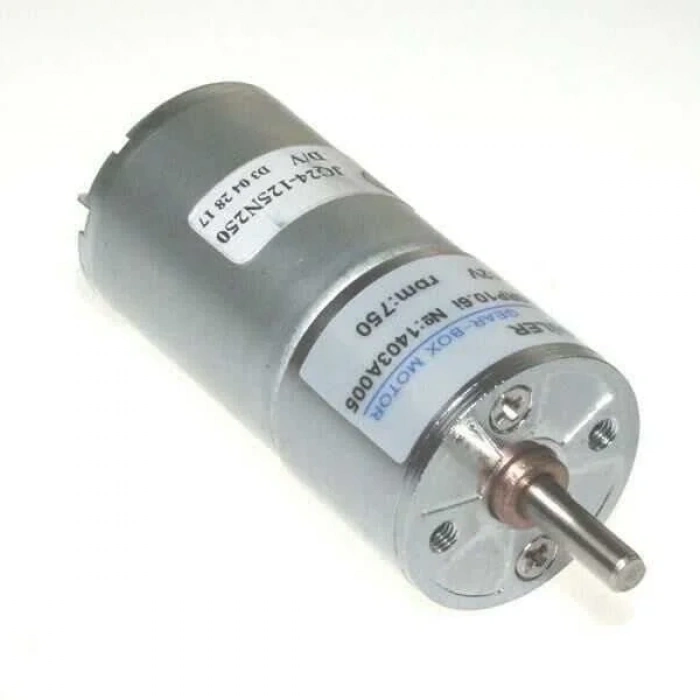 KGA25 12V 750Rpm 25mm Redüktörlü Dc Motor