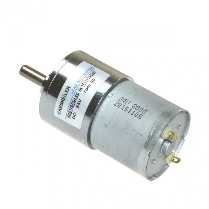 KGB-37 24V 84Rpm Redüktörlü Dc Motor