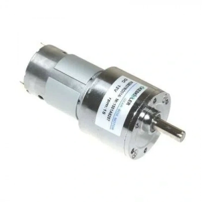 KGB37 12V 15Rpm 37mm Redüktörlü Eksantrik Dc Motor