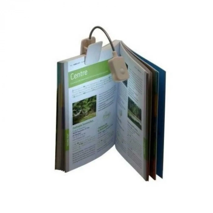 Kitap Okuma Işığı - Beyaz Işıklı Klipsli Lamba