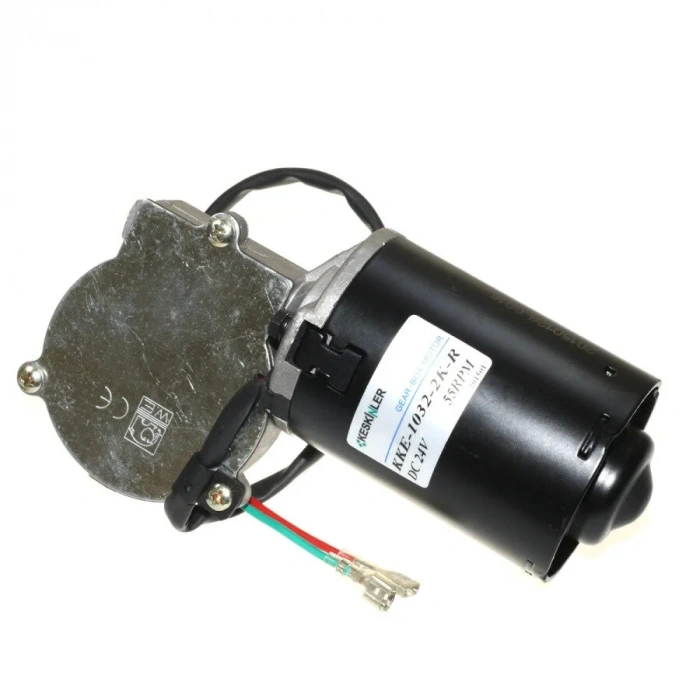 KKE-2032 24V DC 110 RPM Sağ Cam Silecek Motoru