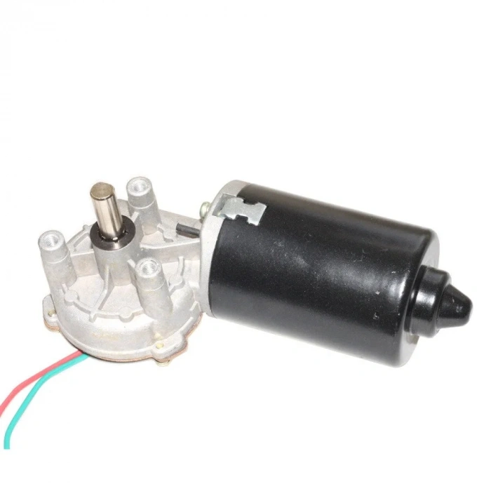 KKE-2032 24V DC 55 RPM Sol Cam Silecek Motoru