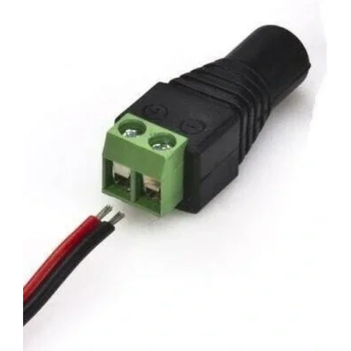 Klemens Girişli Dişi DC Barrel Jack