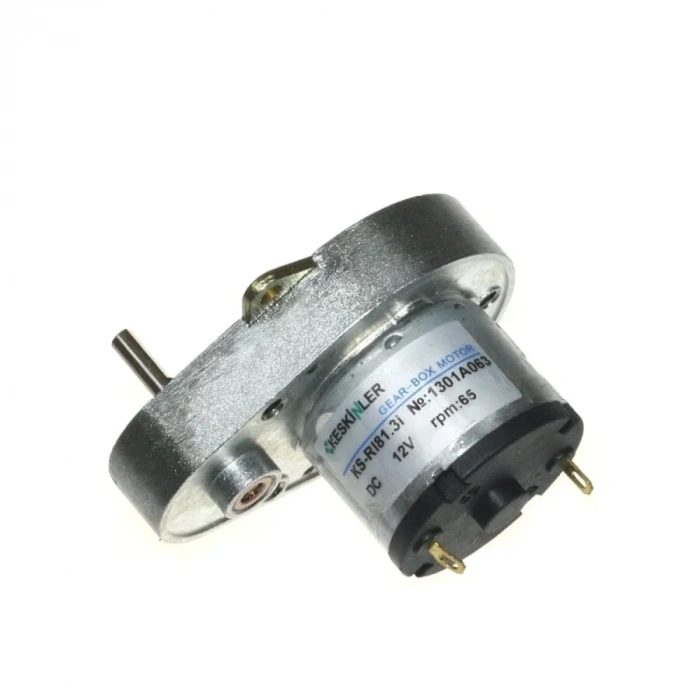 KS-RI 12V 65Rpm Redüktörlü DC Motor