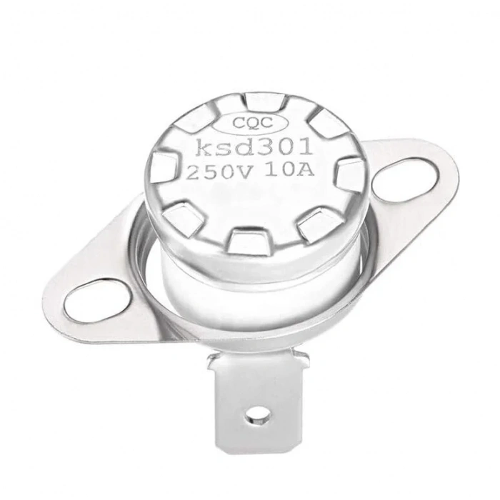 KSD301 185 °C Seramik Limit Termostat NC 250V 10A