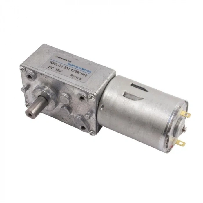 KWL-31 12V 5Rpm Redüktörlü L DC Motor