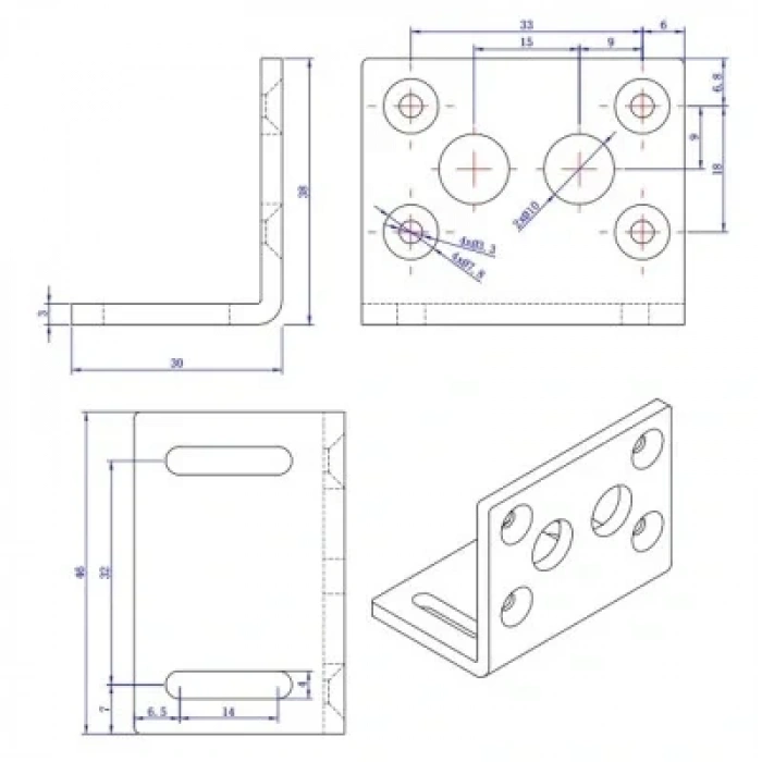 KWL-FP Redüktörlü Metal Motor Tutucu
