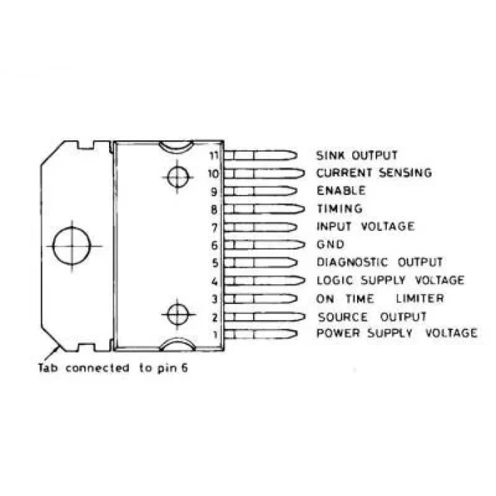 L294 Switch Mod Solenoid Sürücü Entegresi