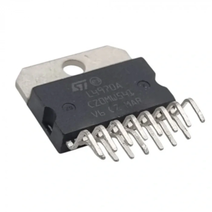 L4970A 10A PMIC Anahtarlama Voltaj Regülatörü Entegresi Multiwatt-15