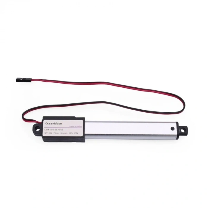 LA-M-12-40 12V 75mm 32N IP54 Mikro Lineer Motor