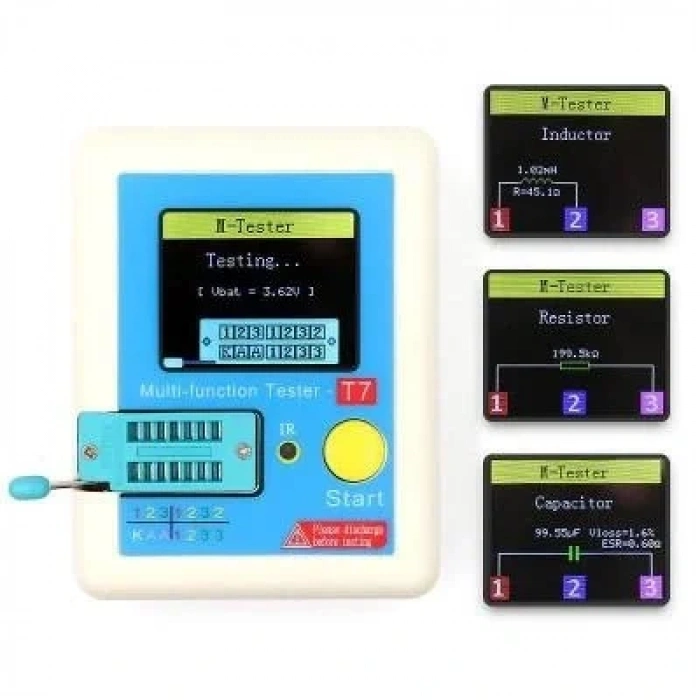 LCR T7 Elektronik Komponent Test Cihazı