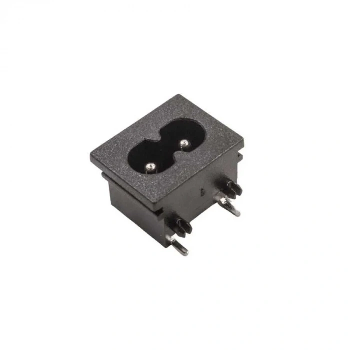 LH-8 C8 Erkek Power Soketi 90 Derece 23x18mm