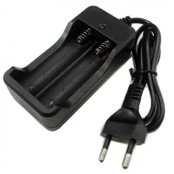 Li-ion 18650 3.7V Pil Şarj Aleti 2li Dolum Cihazı