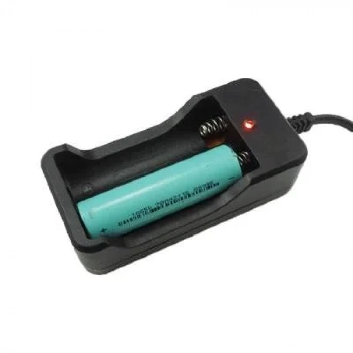 Li-ion 18650 3.7V Pil Şarj Aleti 2li Dolum Cihazı