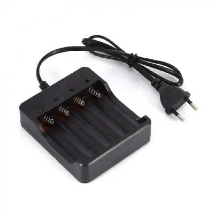 Li-ion 18650 3.7V Pil Şarj Aleti 4lü Dolum Cihazı