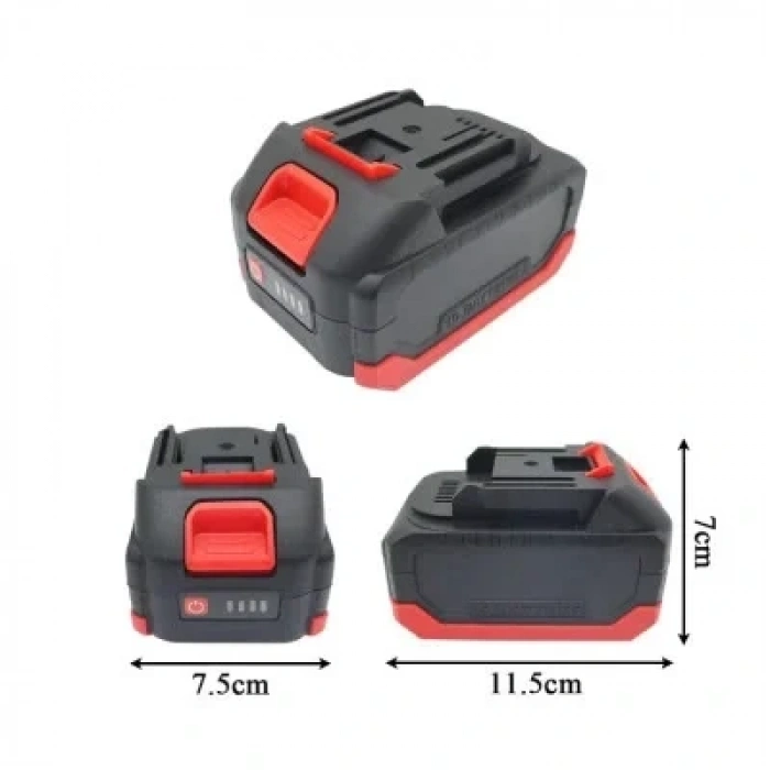 Li-ion 18650 5S 21V 10lu Matkap Batarya Kutusu Seti