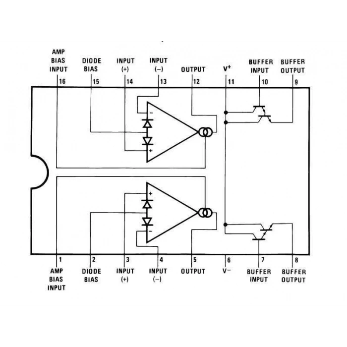 LM13700M SOIC-16 Smd Entegre
