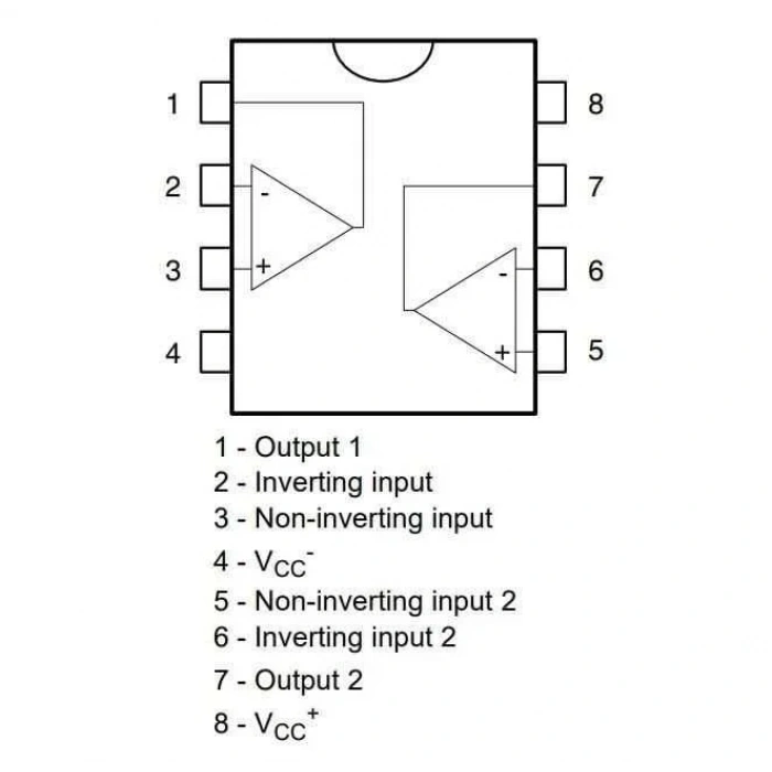 LM258AWYPT TSSOP-8 OpAmp Entegresi