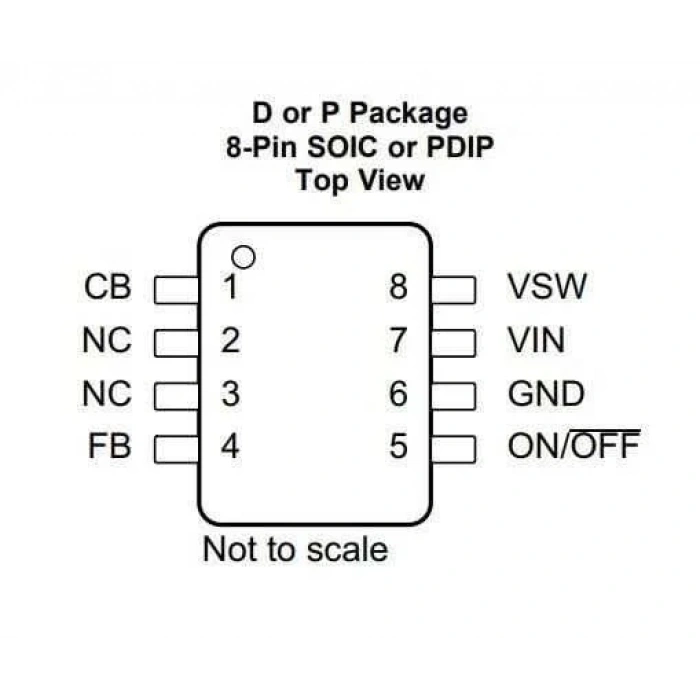 LM2674MX-5.0 SOIC-8 Voltaj Regülatörü