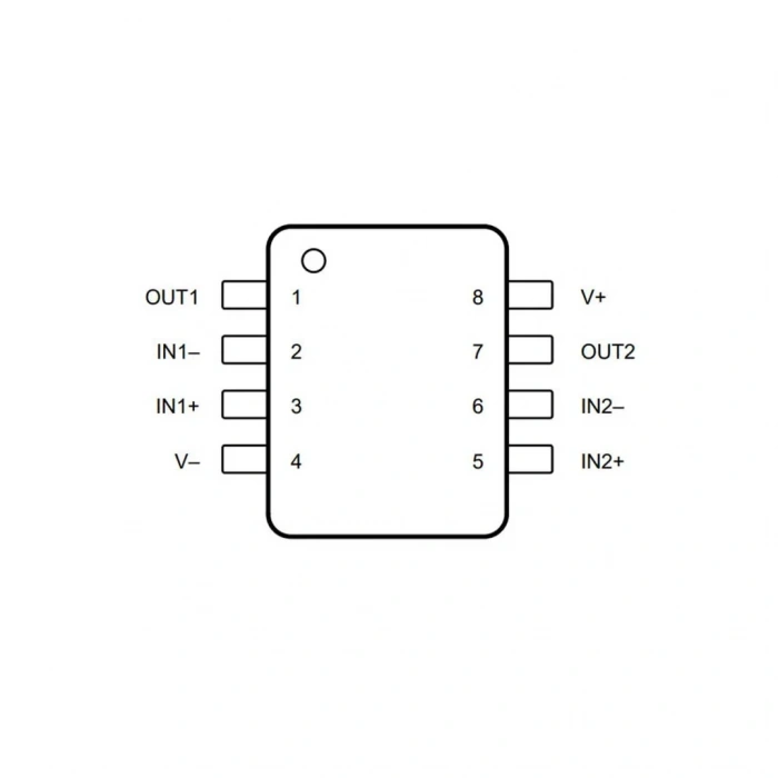 LM2904 Smd OpAmp Entegresi Soic-8