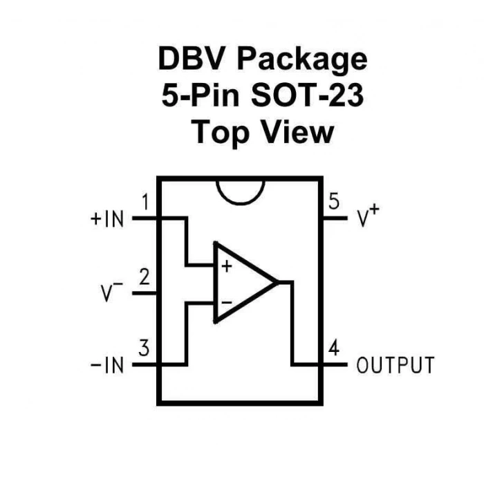 LM321MFX/NOPB SOT23-5 OpAmp Entegresi