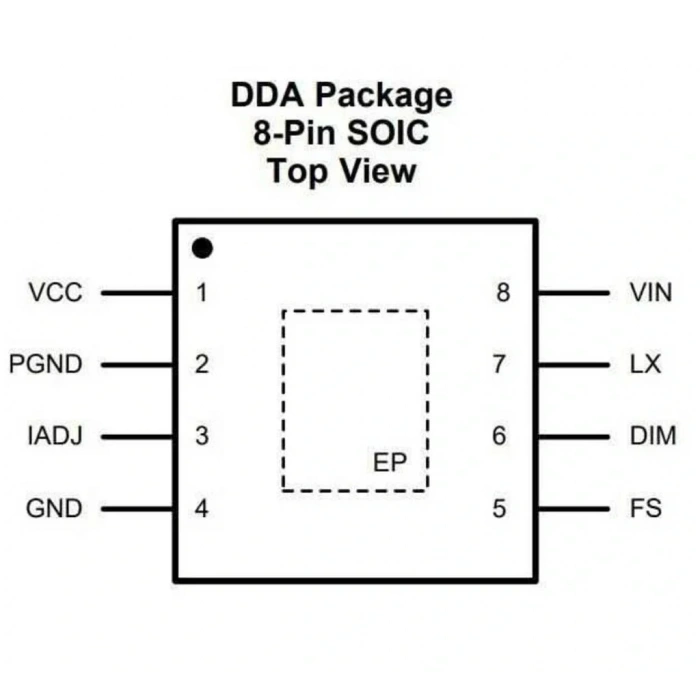 LM3414HVMRX 1A Led Entegresi Soic-8