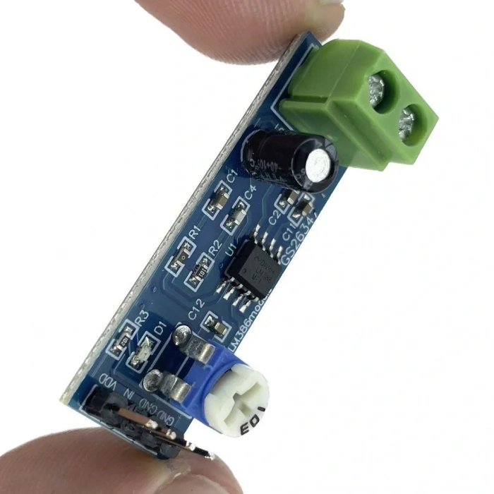 LM386 5-12V Ses Amplifikatör Modülü
